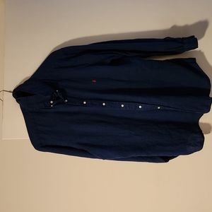 Men's Polo LS Button Up
